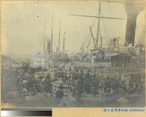 近衛師團由旅順出發攻台前之景藏品圖，第3張
