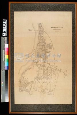 明治二十八年（1895）台北及大稻埕、艋舺略圖藏品圖，第5張
