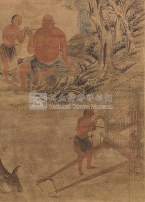 『忠義統轄九社岸裡大社主敦翁行樂圖』藏品圖，第12張