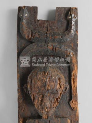 祖先雕刻屋柱藏品圖，第15張