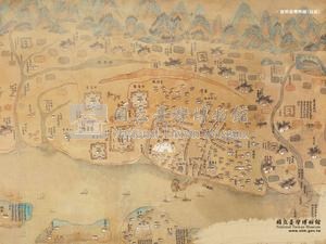 康熙臺灣輿圖(摹本)藏品圖，第32張