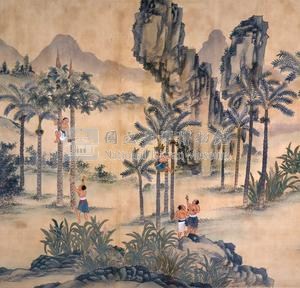 平埔族風俗圖藏品圖，第19張