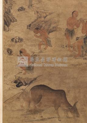 『忠義統轄九社岸裡大社主敦翁行樂圖』藏品圖，第13張