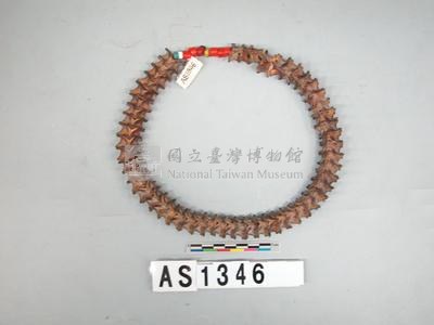 蛇骨琉璃珠頭飾藏品圖，第3張