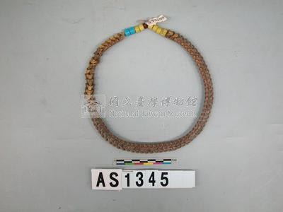 蛇骨琉璃珠頭飾藏品圖，第3張