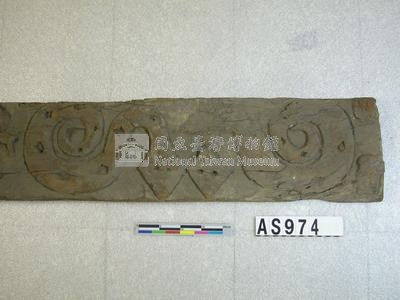 人形木雕門柱藏品圖，第13張