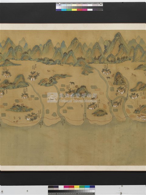 康熙臺灣輿圖(摹本)藏品圖，第17張