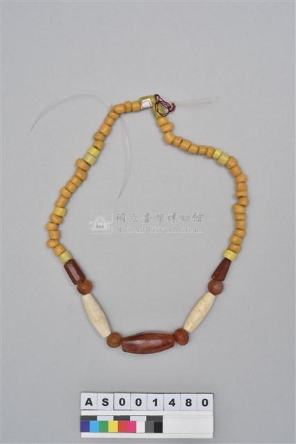 瑪瑙貝管頸飾藏品圖，第2張