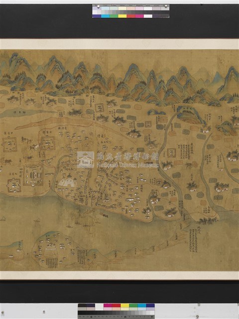 康熙臺灣輿圖(摹本)藏品圖，第13張