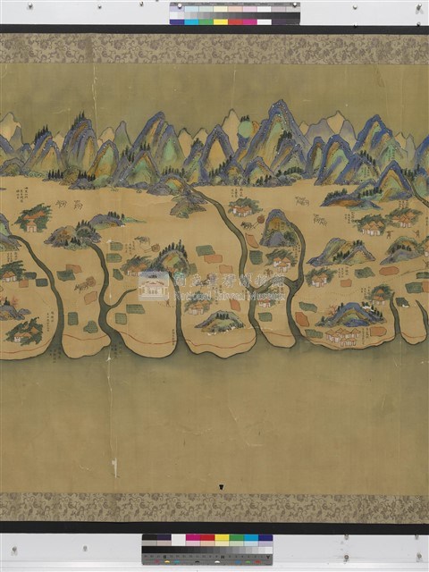 康熙臺灣輿圖(摹本)藏品圖，第15張