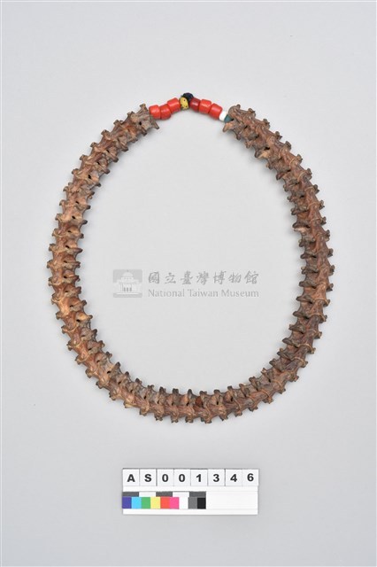 蛇骨琉璃珠頭飾藏品圖，第2張