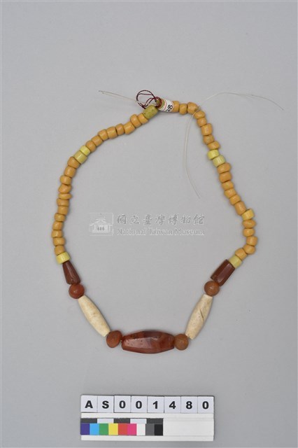 瑪瑙貝管頸飾藏品圖，第1張