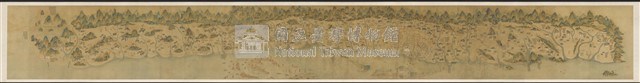 康熙臺灣輿圖(摹本)藏品圖，第2張