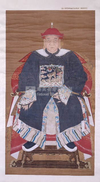 岸裡社頭目潘敦仔像藏品圖，第1張
