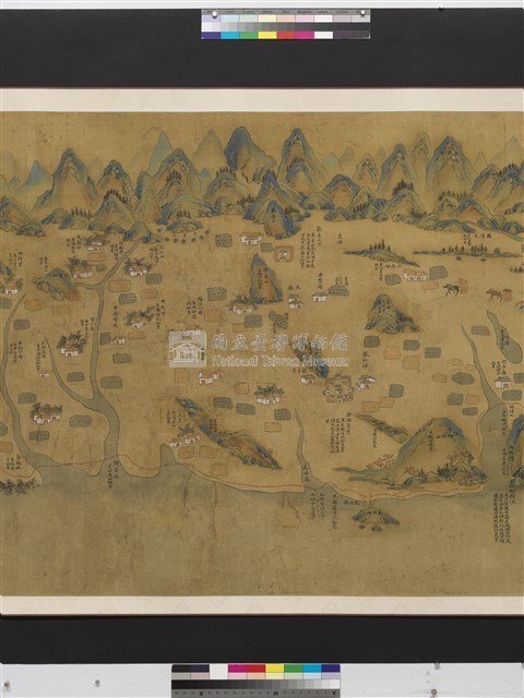 康熙臺灣輿圖(摹本)藏品圖，第12張