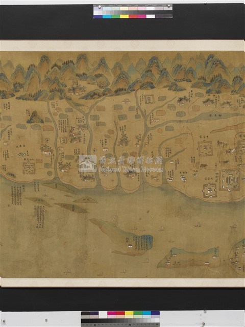 康熙臺灣輿圖(摹本)藏品圖，第14張