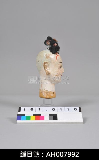 布袋戲偶頭-花童藏品圖，第2張