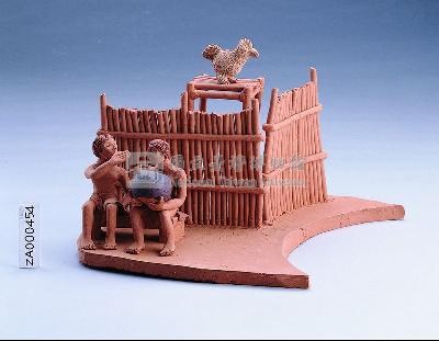 醉酒(陶塑)藏品圖，第2張
