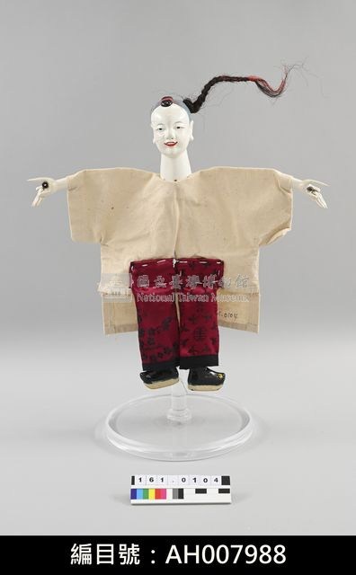 布袋戲偶人-花童藏品圖，第1張