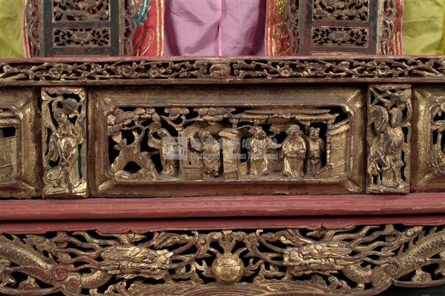 「金泉同」布袋戲團六角戲臺藏品圖，第20張