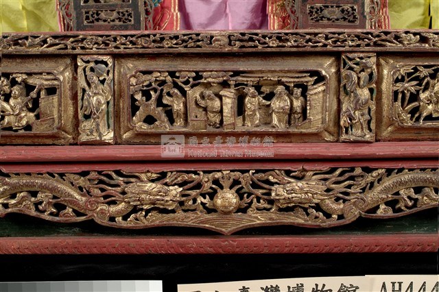「金泉同」布袋戲團六角戲臺藏品圖，第22張