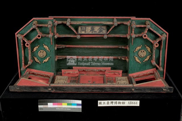 「金泉同」布袋戲團六角戲臺藏品圖，第6張