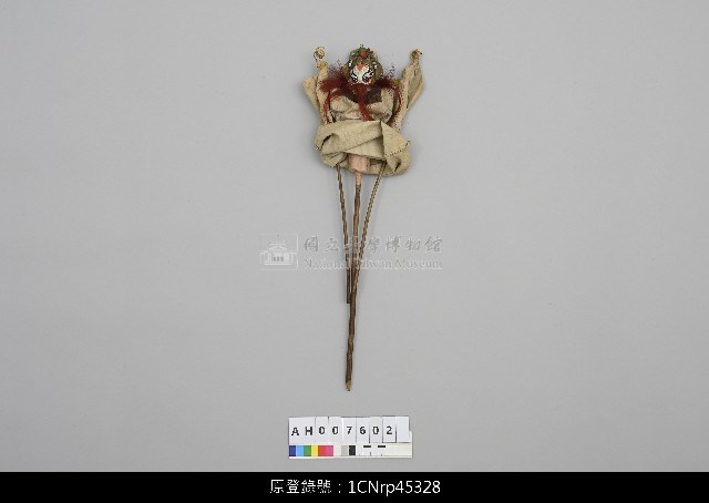 北京杖頭戲偶-花臉藏品圖，第2張