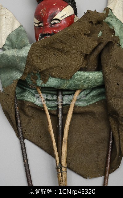 北京杖頭戲偶-花臉藏品圖，第5張