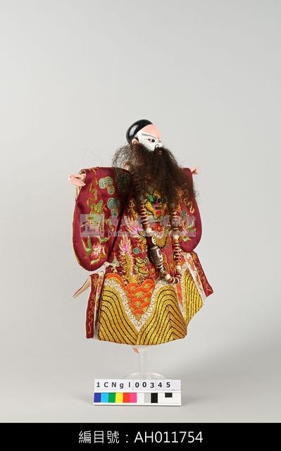 布袋戲偶-黑鬚奸藏品圖，第4張