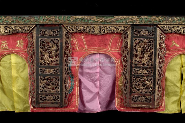 「金泉同」布袋戲團六角戲臺藏品圖，第14張