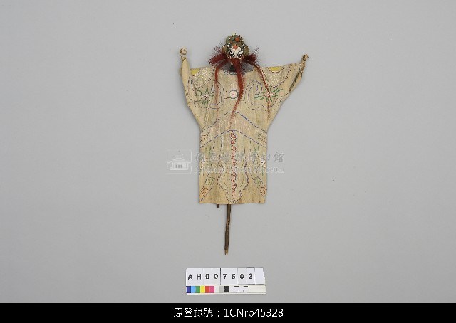 北京杖頭戲偶-花臉藏品圖，第1張