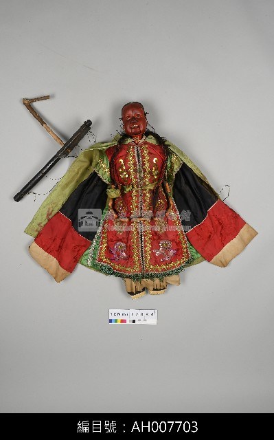 泉州傀儡戲偶藏品圖，第1張