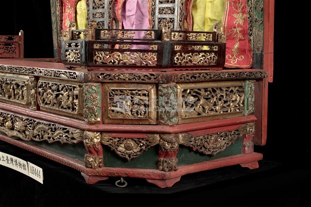 「金泉同」布袋戲團六角戲臺藏品圖，第17張