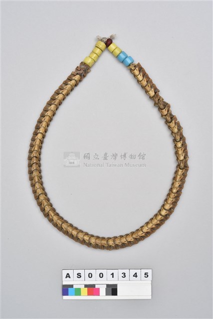 蛇骨琉璃珠頭飾藏品圖，第4張