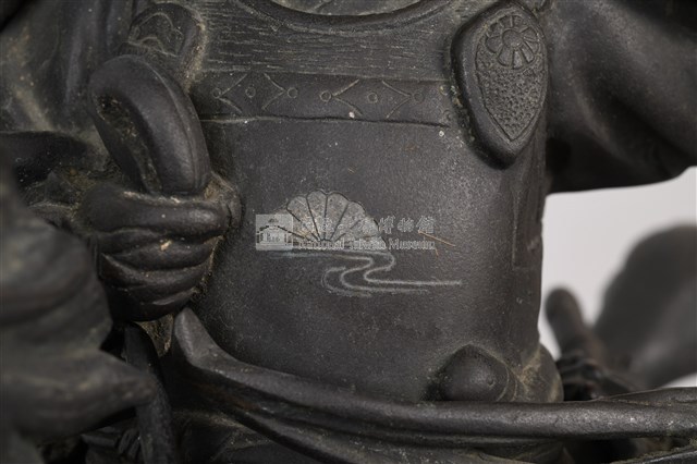 日本將軍著盔騎馬銅像藏品圖，第17張