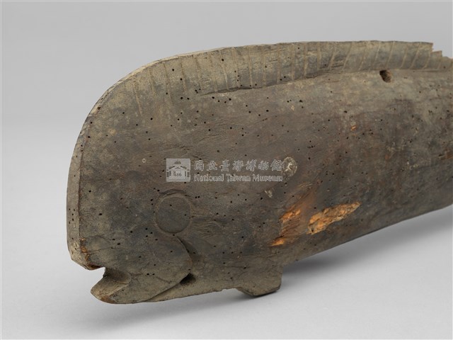 木雕鬼頭刀魚藏品圖，第12張