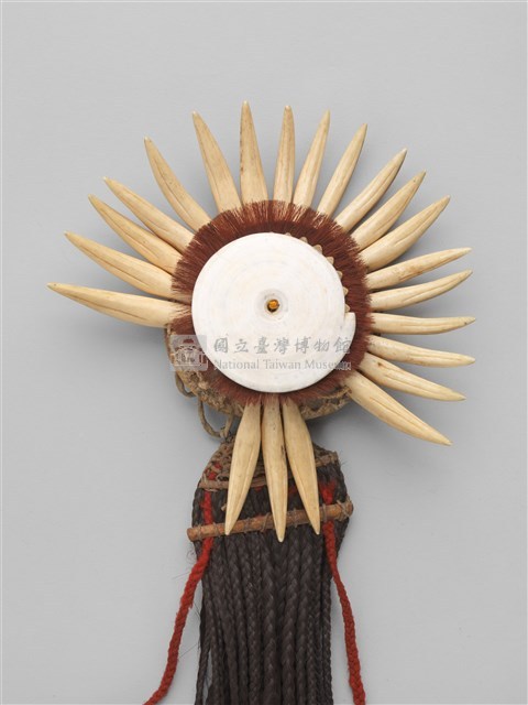 Hat-insignia made of wild boar teeth and cone shell disc Collection Image, Figure 13, Total 10 Figures