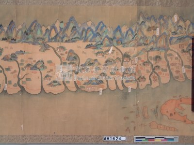 康熙臺灣輿圖(摹本)藏品圖，第22張