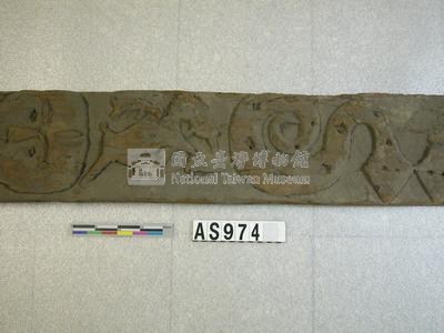 人形木雕門柱藏品圖，第7張