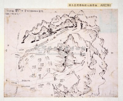 乾隆47年辦理番害繪製民人遇害地點圖藏品圖，第5張