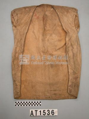 男子皮製無袖長衣藏品圖，第1張