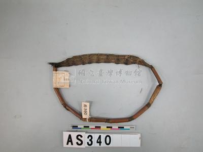髮編覆銅頸飾藏品圖，第1張