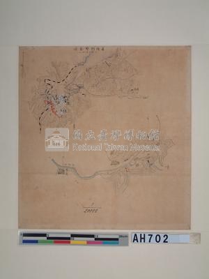 日軍進攻基隆路線圖藏品圖，第2張