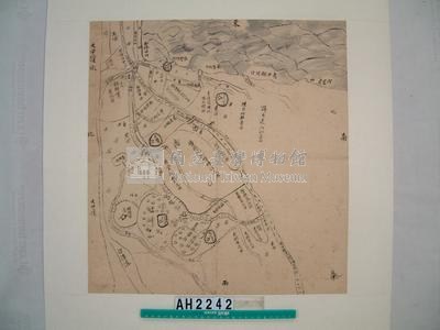 翁仔社附近漢人入墾地圖藏品圖，第2張
