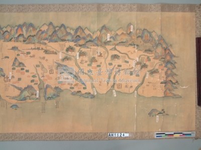 康熙臺灣輿圖(摹本)藏品圖，第19張