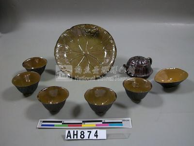 苗栗陶  蓮葉茶具組藏品圖，第2張