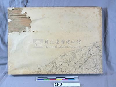 桃園竹圍地區附近海域地形立體模型藏品圖，第1張