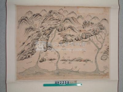 林爽文之役清軍與社番駐紮圖藏品圖，第2張