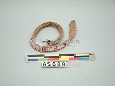 琉璃珠飾腰帶藏品圖，第1張