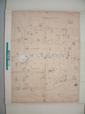 岸裡社番與張藍二家田園紛爭圖(今台中市)藏品圖，第2張